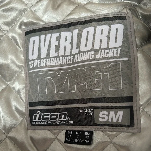 Women’s Icon Overlord Motorcycle Jacket - Picture 11 of 14